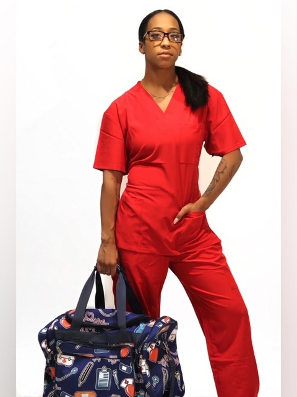 NEW WITH TAGS!Nurse Love 23” Duffel Bag/Travel Tote